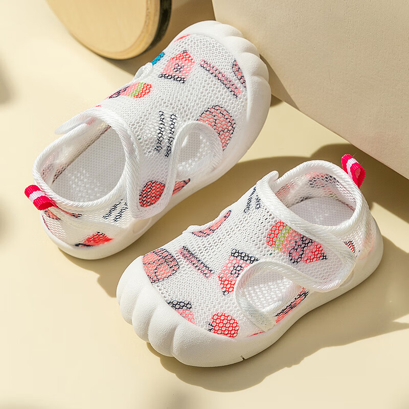 ���ڲ�������裨JOYNCLEON��������ЬӤ�׶�ѧ��Ь�ļ���Ů��ͯЬ�����׷���Сͯ͸��������Ь ��ɫ 20 �롾�ڳ�14.5cm�ų�13.5cm��