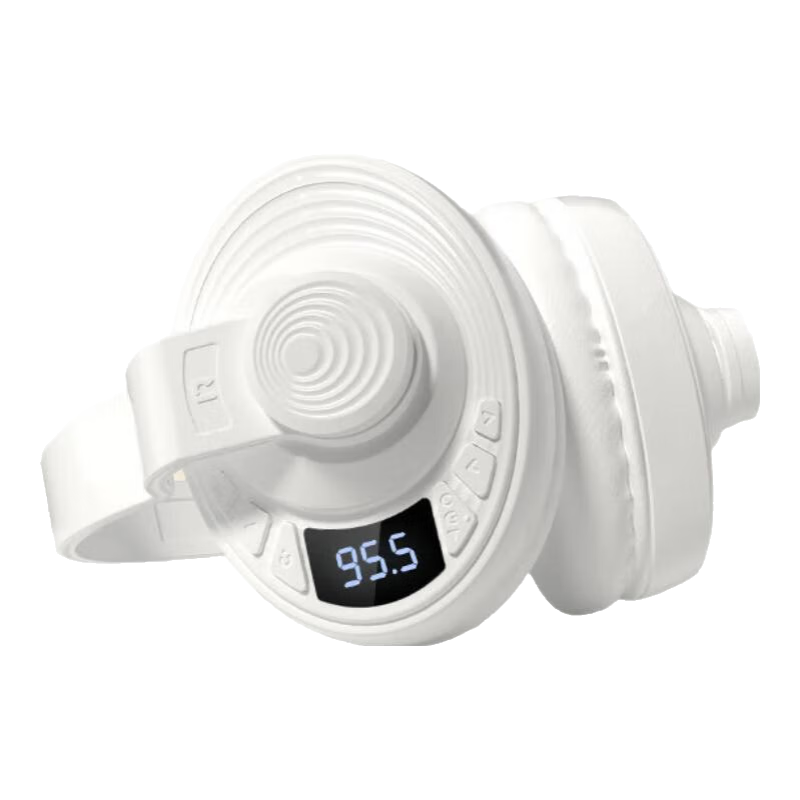 艾本（AIBEN）英語四六級聽力耳機大學生四級六級考試專用可調頻FM收音機頭戴式藍牙專四專八大英賽考試聽力耳機 免調節(jié)【后戴式充電款·送快充線】 標配（耳機）