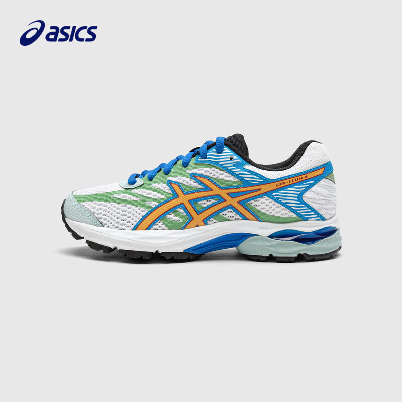 亚瑟士（asics）童鞋男女款缓震跑步鞋运动鞋GEL-FLUX 4GS 102  37.5 