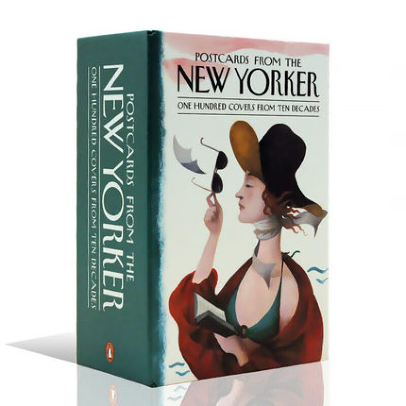 英文原版 纽约客 Postcards from The New Yorker 百年封面文艺明信片