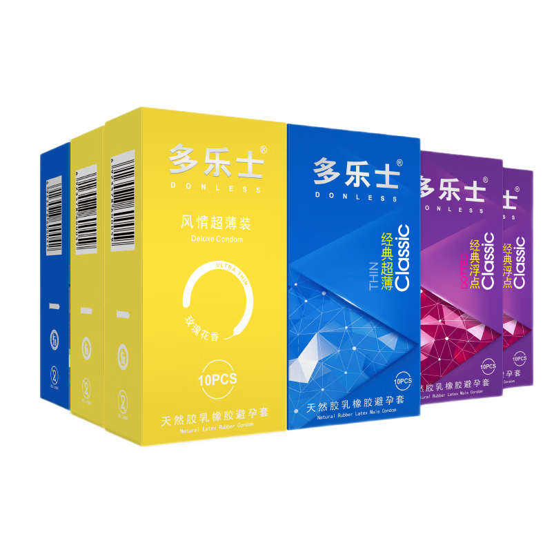 多樂士超薄避孕套水多男小顆粒情趣安全套套子夫妻成人性用品計(jì)生保險(xiǎn)套 共60只 經(jīng)典超薄20+經(jīng)典浮點(diǎn)20+風(fēng)情超薄20