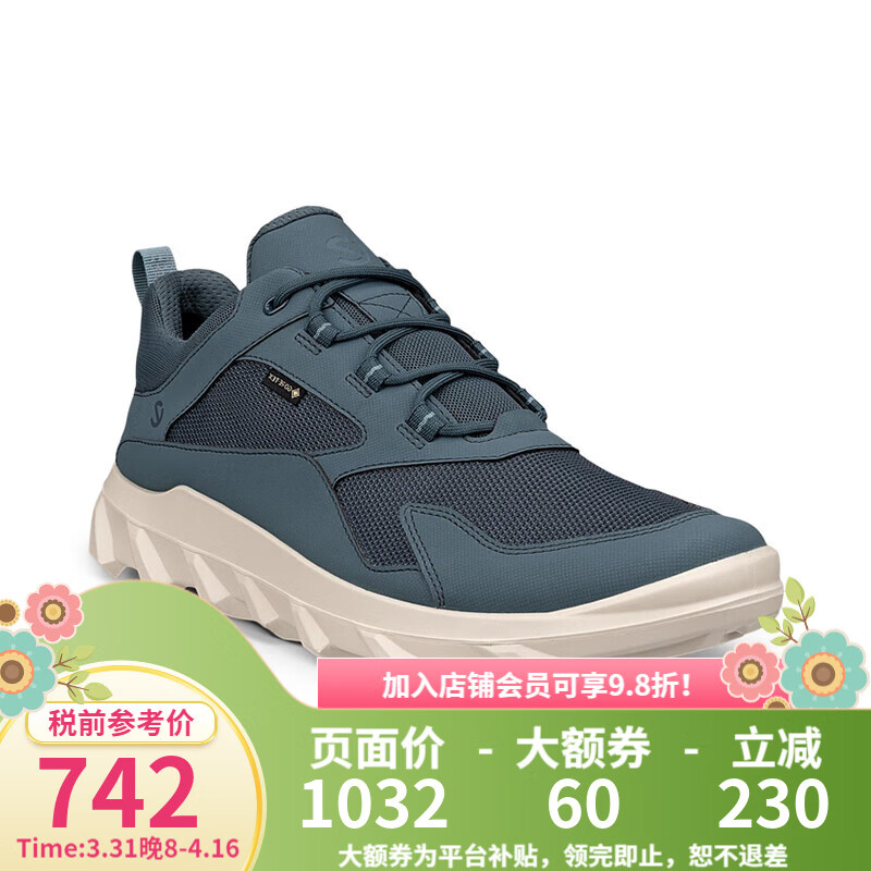 ������ECCO�������·�ˮ�˶��ܲ�Ь����ʱ���� ����820194 58005-����ɫ 42