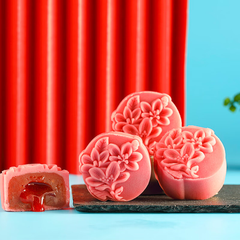 品佳品广式月漫月·炫彩月饼600g 礼盒中秋节送礼老式月饼团购 品佳品漫月·炫彩月饼600g 图 6