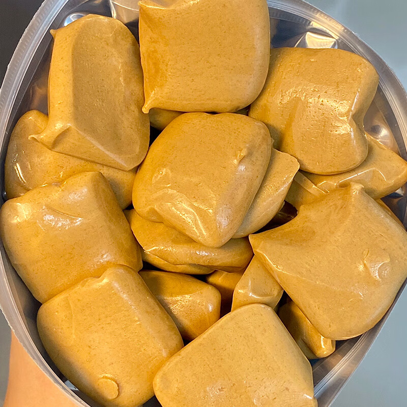 不多言行走的姜撞奶！姜味空氣奶姜小方姜汁奶糖奶姜糖醇厚大姨媽零食品 【5包/500g】姜奶糖