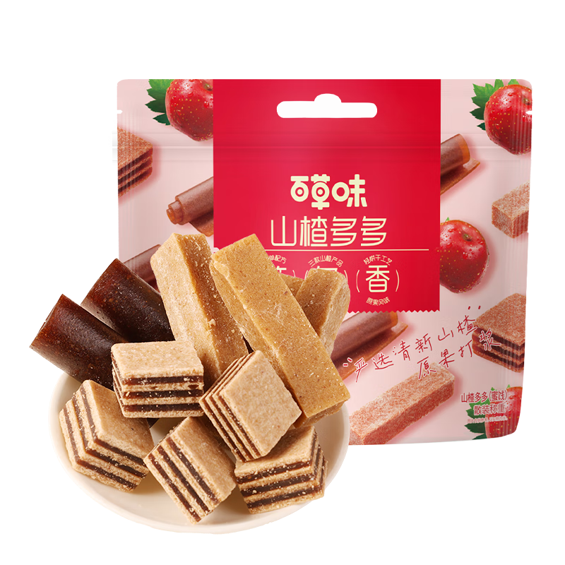 百草味 山楂多多 山楂蜜饯800g/袋 