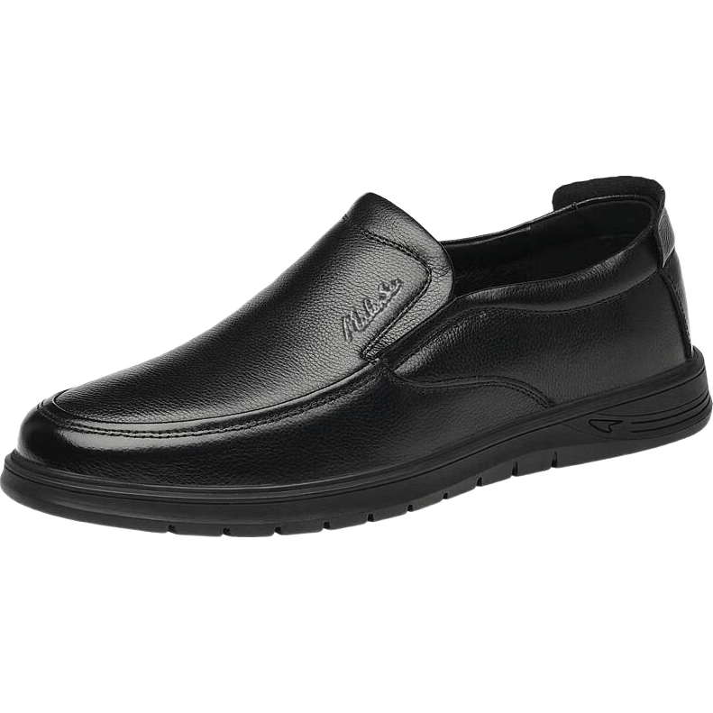 ���ڲ�����ľ��ɭ��MULINSEN��ƤЬ��ʿ����Ь���ޱ�ů�׽żݳ�Ь���� L223233-2    167Ԫ