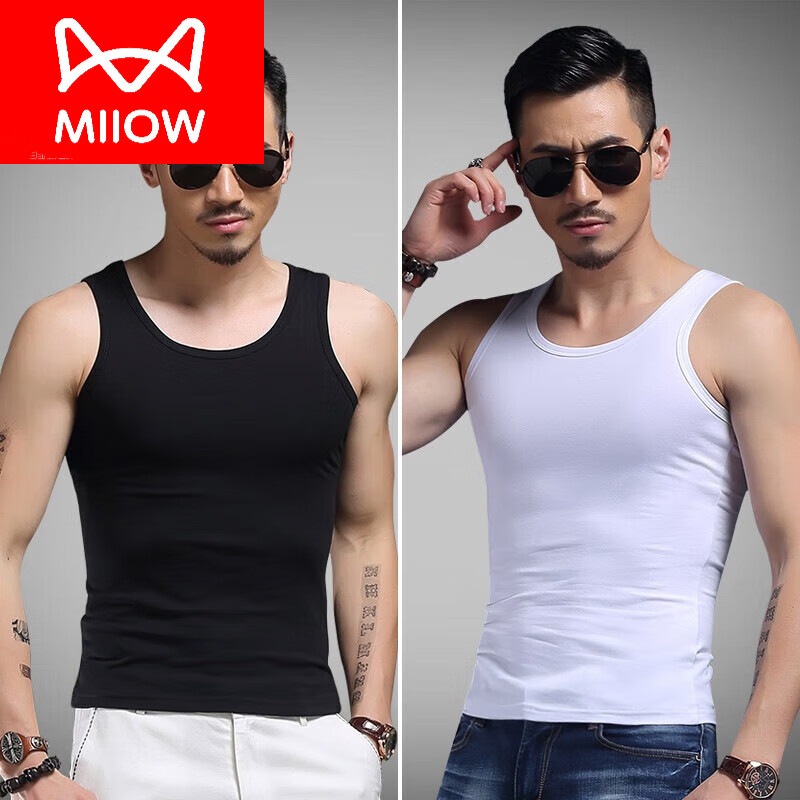 ���ڲ�����è�ˣ�MiiOW��Ʒ��Ī������ʿ�����ڴ��ļ���˿������޿����˶�������������T 011-��ɫ+��ɫ(����) 2XL