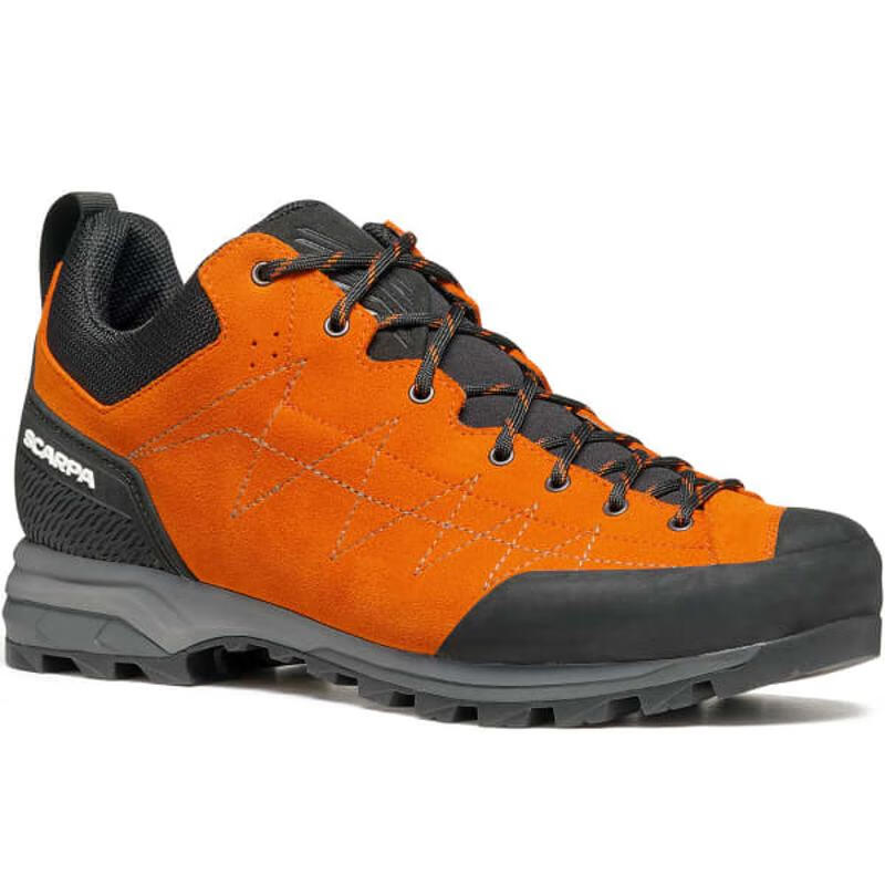 SCARPA男士專業(yè)徒步鞋水resistant山地靴防撞舒適登山鞋 Orange / Black 44.5