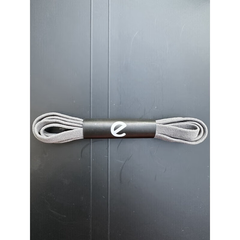 适配爱步ecco通用扁弹性鞋带全棉防水白色黑色休闲运动户外鞋带 扁弹性灰色