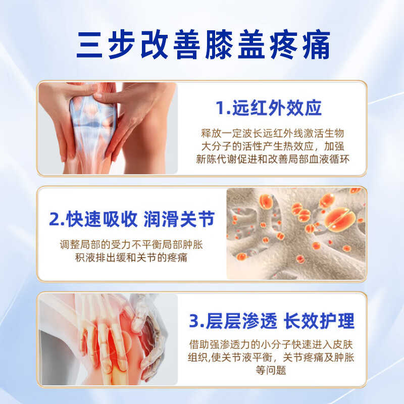 乐得惠康远红外治疗凝胶20g/支 适用于腰肌劳损、肩周炎、关节炎辅助治疗 5盒【巩固装】