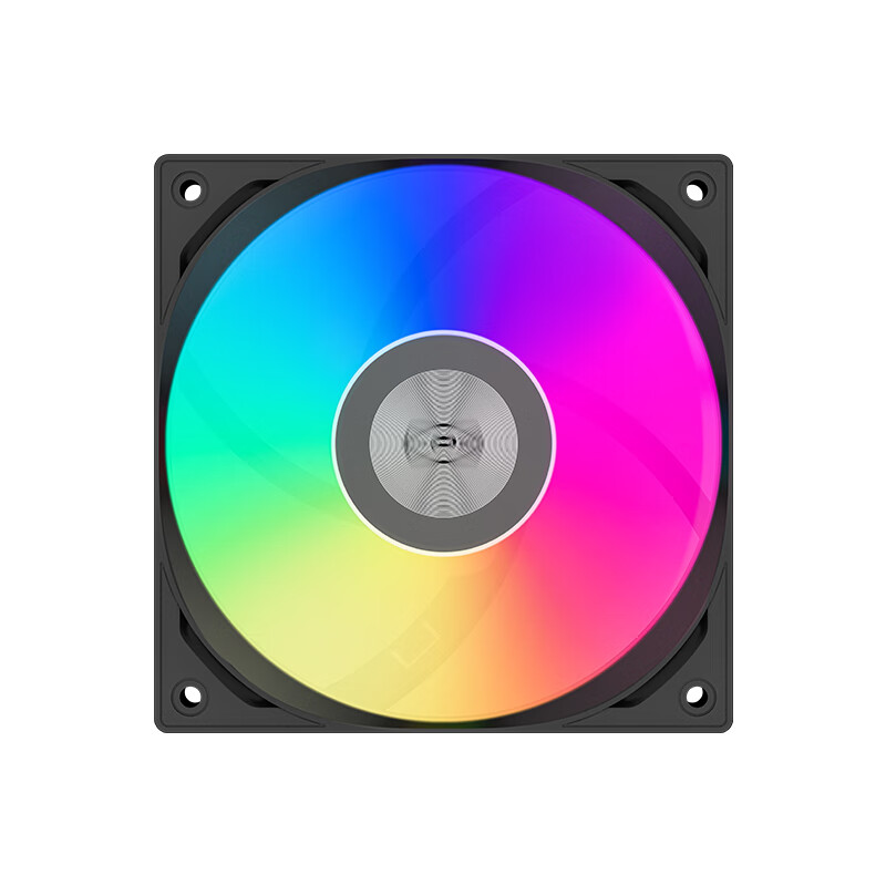 超频三（PCCOOLER）风刃T90 ARGB BK 9CM机箱风扇（PWM/液压轴承/适用CPU散热器改装/9025规格） 风刃T90 黑色ARGB