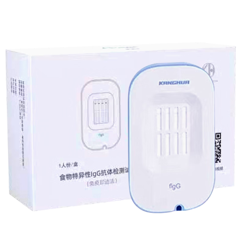KANG HUA慢性食物过敏源婴幼儿童孕妇牛奶食物不耐受IgG抗体检测试剂盒1盒