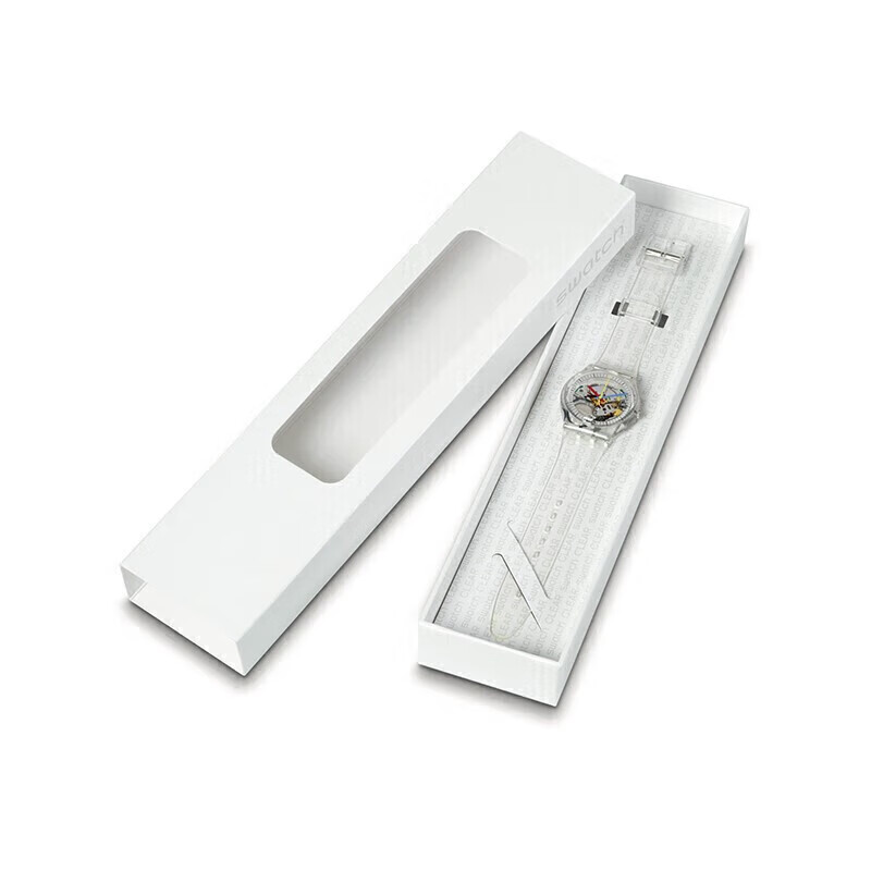 斯沃琪（Swatch）瑞士手表 Clear焕新 Gent 生日礼物男女石英表 Clear焕新Skin SS08K109-S06