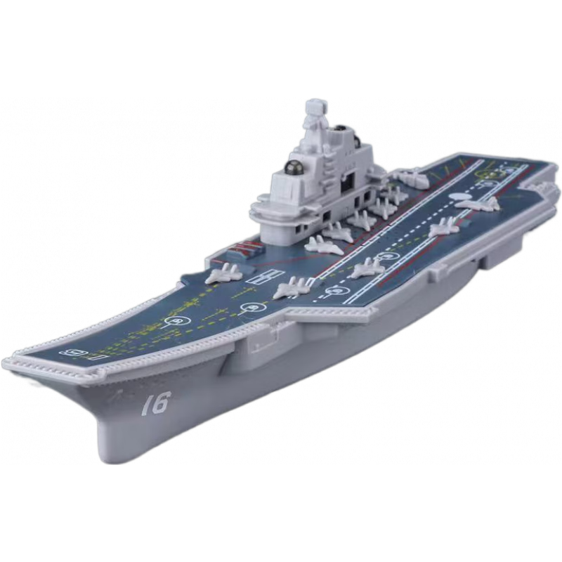 脘錸遼寧艦?zāi)Ｐ蛙娕灪娇漳概瀾?zhàn)船仿真辦公室擺件36女男孩兒童玩具 24厘米-遼寧艦?zāi)Ｐ?擺件 快遞盒(需自備電池)
