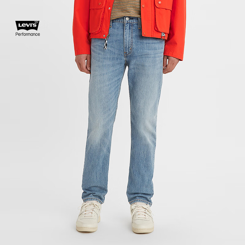 Levi’s李维斯502标准锥形男士新复古回潮牛仔裤 中蓝色1173 31 (32)