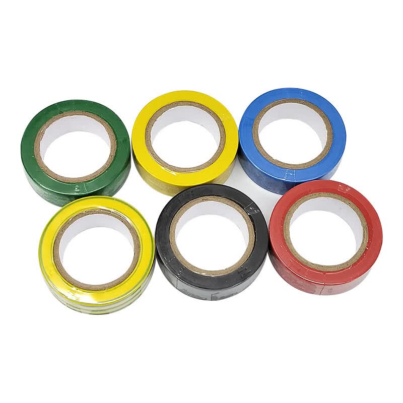 艾风格加宽18mm防水pvc电工胶带绝缘阻燃电线耐高温高粘性胶布电气