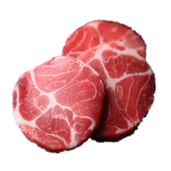 国产土猪肉 梅花肉 农家散养猪肉 生鲜冷鲜肉 【烧烤食材】 土猪 梅花肉 1斤