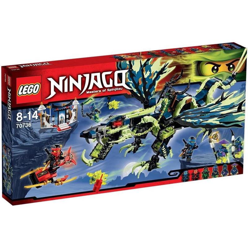 乐高（LEGO）风火龙战斗积木拼装玩具 创意小颗粒益智玩具 initial