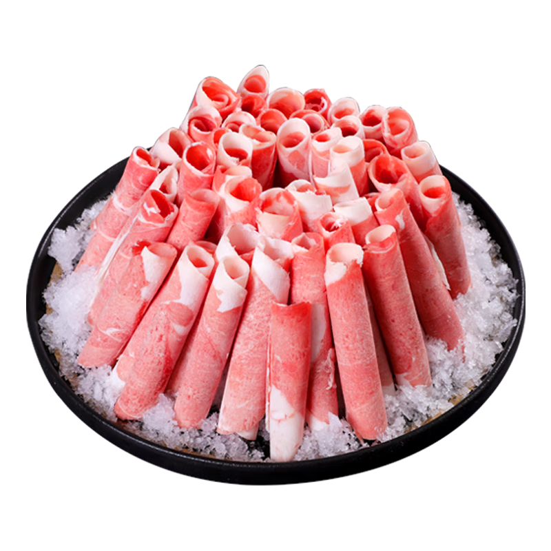 鲜京采甄选宁夏滩羊肉卷原切250g*4盒羊肉片涮羊肉火锅食材清真源头直发