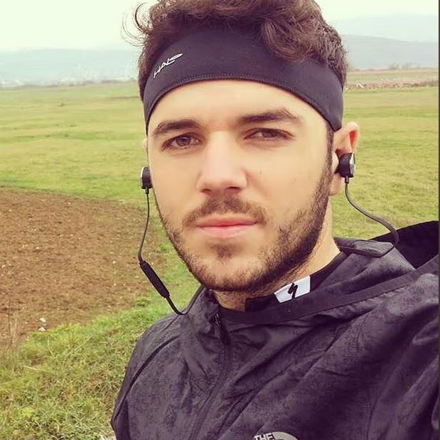 HALO HEADBAND止汗带男女运动发带秋冬导汗带健身骑行头巾头带跑步羽毛球吸汗带 一体型-黑羽毛