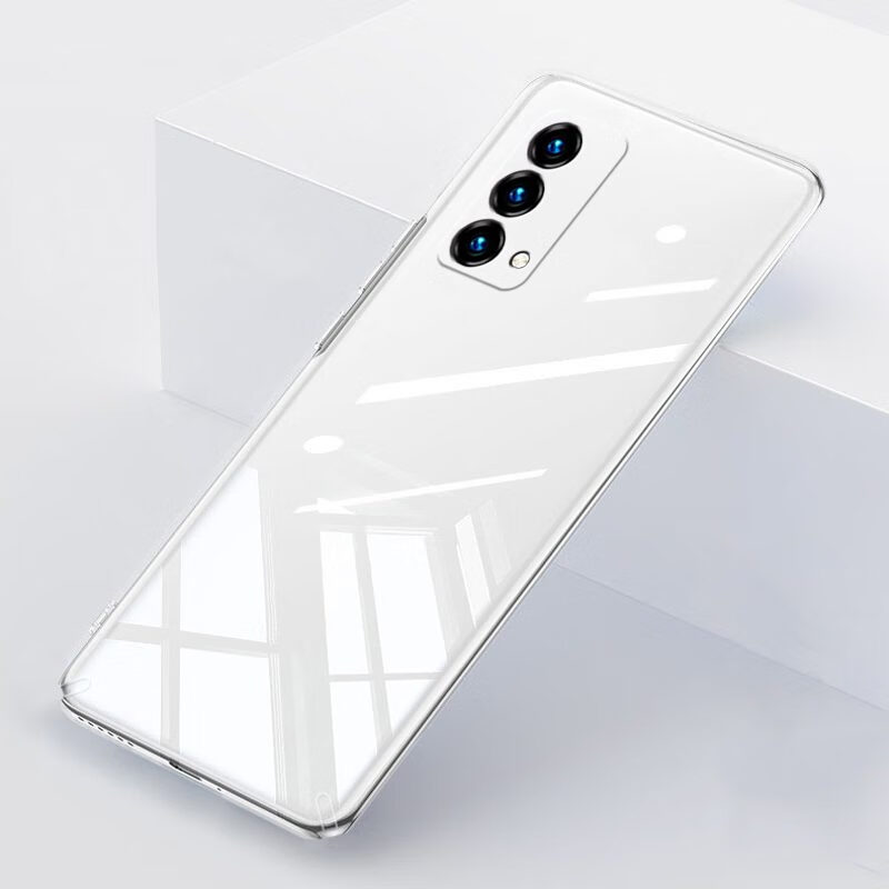 酷匹适用realme真我GT大师探索版手机壳gt大师版透明硬壳gt大师探索版 全透明送屏幕膜买2送1 realme真我GT大师版