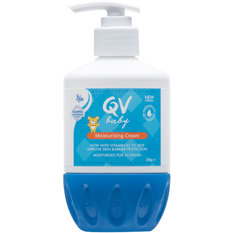 EGO QV小老虎水润乳液  婴幼儿童桃子虎身体乳全身可用澳洲进口四季可用 小老虎粉标身体乳250g