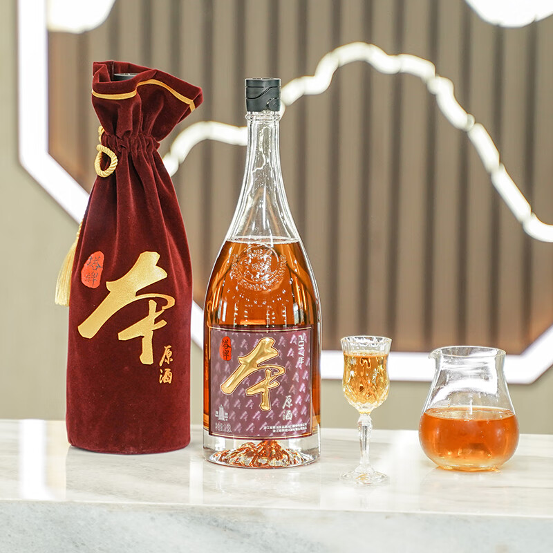 塔牌 2017年本原酒  绍兴本色黄酒 半干型糯米花雕酒 无焦糖色 1.38L 6瓶 整箱装