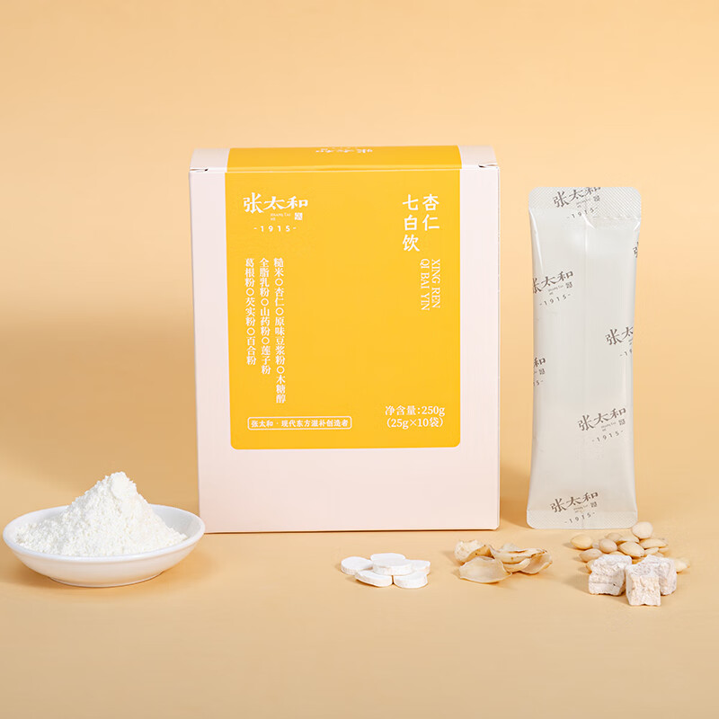 张太和杏仁七白饮 250g