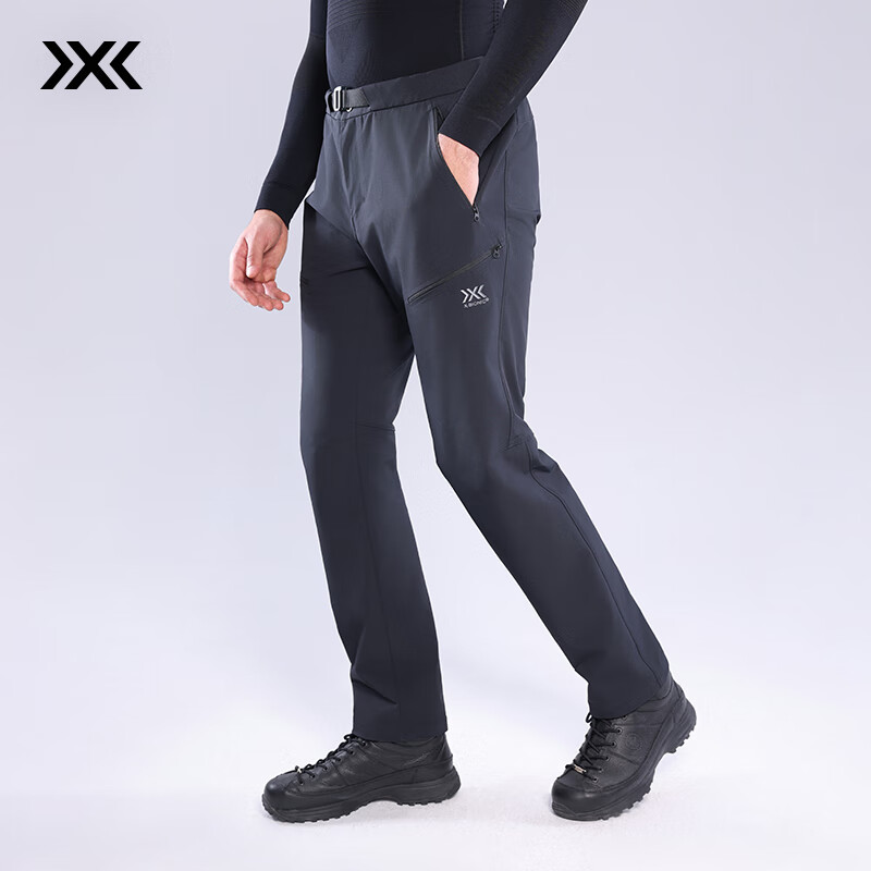 XBIONIC风岚软壳裤男S2长裤防风防泼水耐磨弹力双面织户外徒步登山新品 矿物黑 M