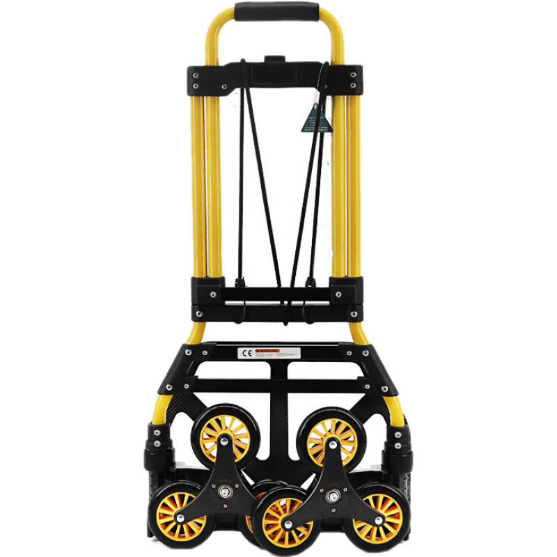 馬科途（Maktoum）【新品】爬樓梯手拉車家用折疊便攜上樓神器拉桿車小拖車行李車買 ZEN S8 Limited 黃色