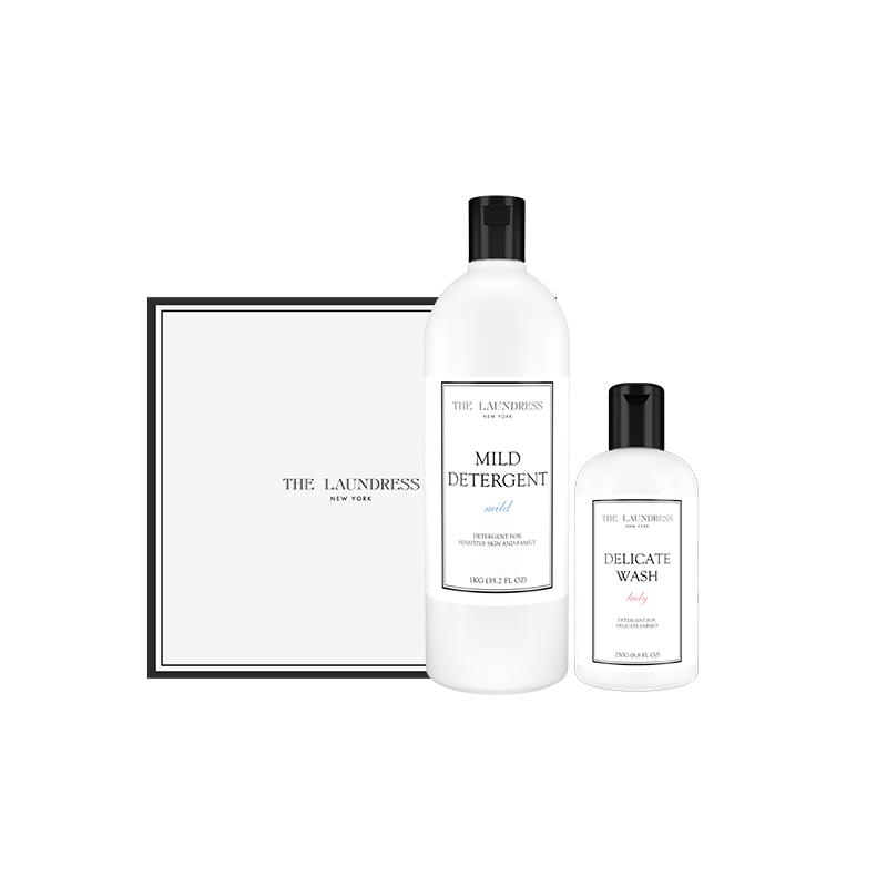 The Laundress嬰兒溫和+真絲洗衣液1.25KG禮盒適用敏感肌膚 教師節(jié)禮物伴手禮