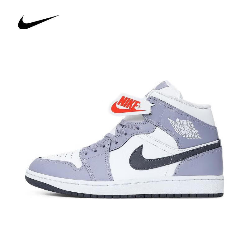 耐克（NIKE）胜道潮流 男子AIR JORDAN 1 MID 运动篮球鞋 DQ8426-145 40