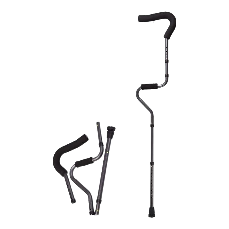 善行者雙拐可折疊老人醫(yī)用攜帶防滑防摔雙拐杖可折疊腋下拐杖老年 S型腋下拐 受傷腳可以著地（選單支）