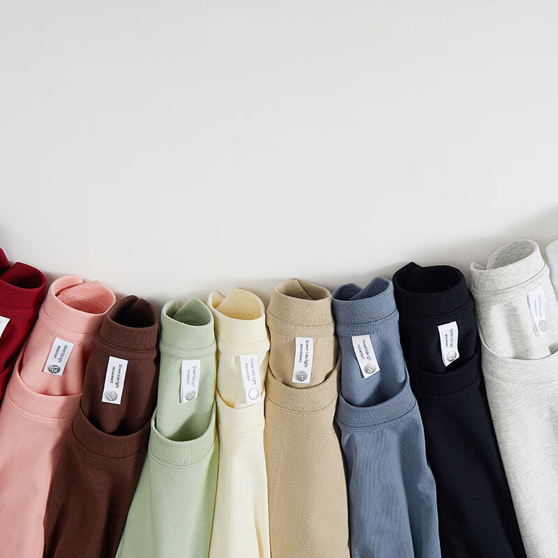 啄木鸟（TUCANO）短袖t恤男纯棉春夏重磅半袖打底衫宽松大码休闲青少年印花男士t恤 雾霾蓝钓鱼白SMILE蓝 XL （重140-150斤高170-175）