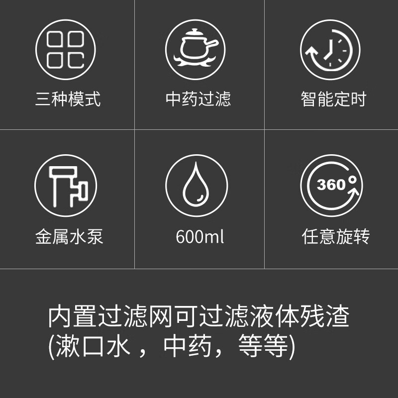 博皓（prooral）冲牙器牙齿洗牙器冲洗器家用台式电动洁牙器水牙线正畸青少年成人牙缝清洗除牙垢医用冲洗器 F15 皎月白