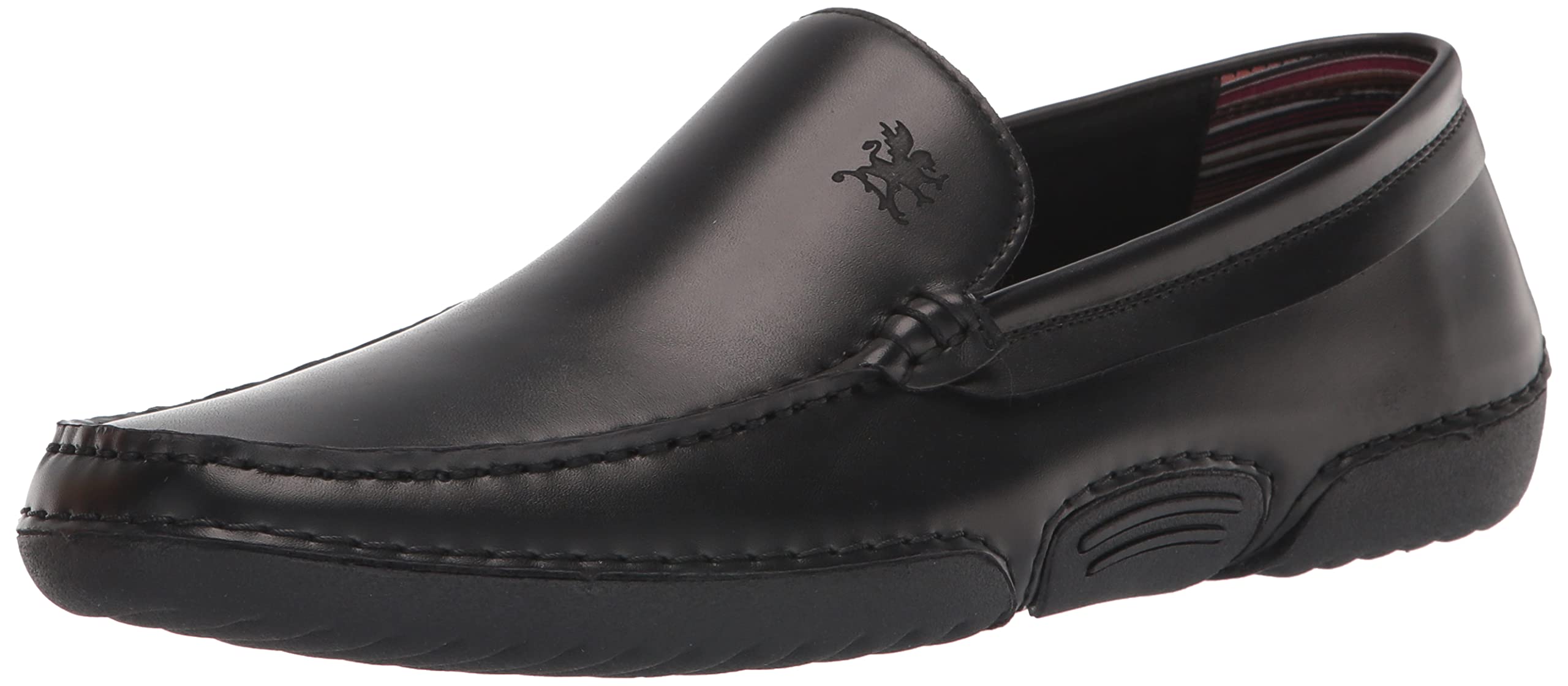 Stacy AdamsSTACY ADAMS 男式 Del 一脚蹬驾驶风格乐福鞋, 黑色 黑色 10.5