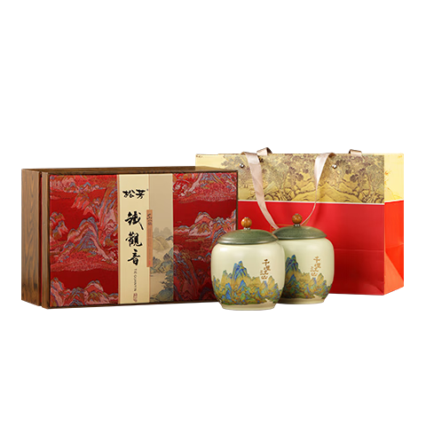 安溪鐵觀(guān)音烏龍茶千里江山祥華產(chǎn)區清香型特級330g輕火禮盒裝茶葉 2025新茶