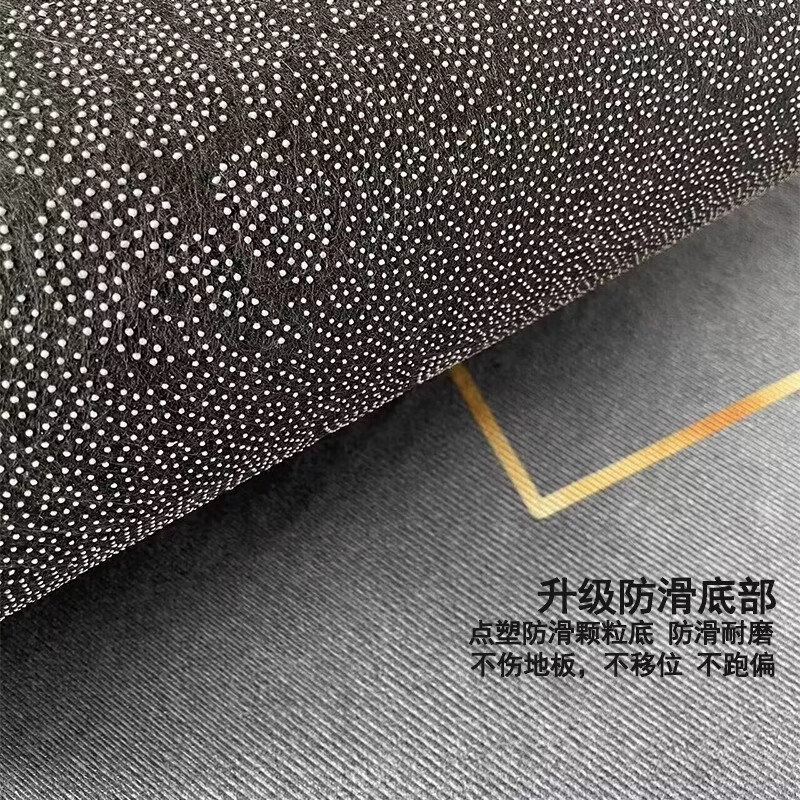 金玉铭川新年喜庆入户门地垫加厚门外防滑垫家用进门玄关厨房卧室门口脚垫 SJR-K金福来01 50X80cm（卧室适用）