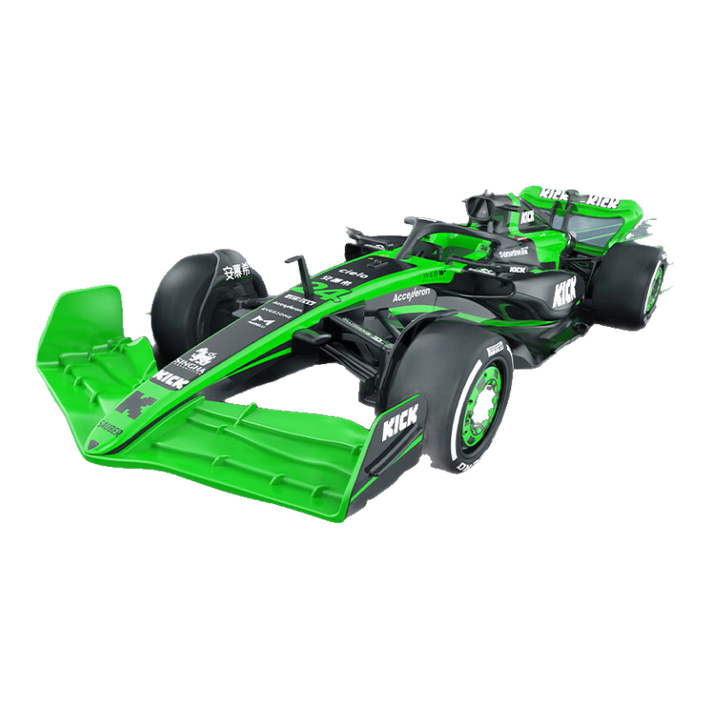 雙鷹正版兒童玩具車(chē)遙控越野車(chē)汽車(chē)玩具兒童玩具6-10歲男孩生日禮物 F1索伯車(chē)隊官方正版授權遙控車(chē)