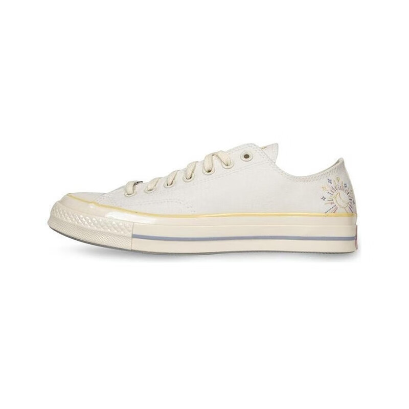 匡威（Converse）2025夏男鞋女鞋CHUCK厚底低帮帆布鞋潮流时尚运动鞋 A15750C 35