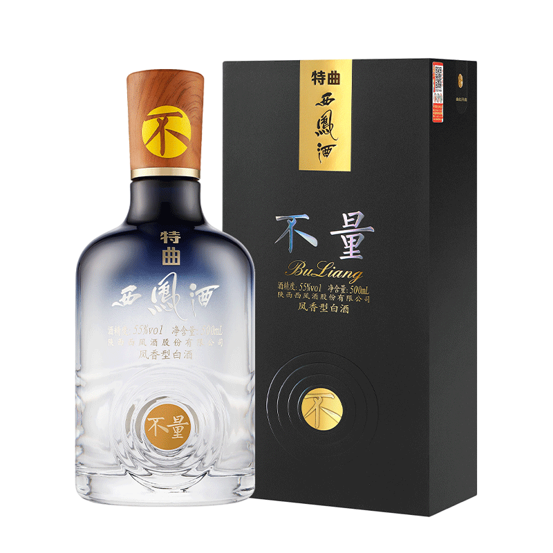 西凤酒 特曲不量 55度 500ml 单瓶装 凤香型白酒