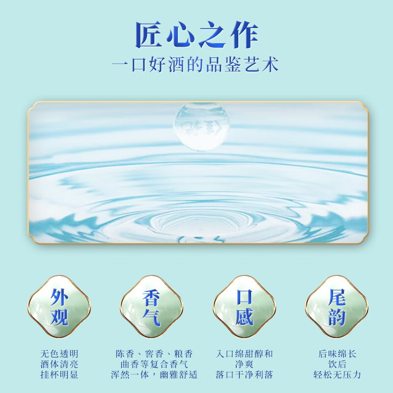 佳记【口粮推荐】泸州佳记白酒 青白 52度高粱浓香白酒 自饮推荐 经典 52度 500mL 1瓶 【单瓶试饮】