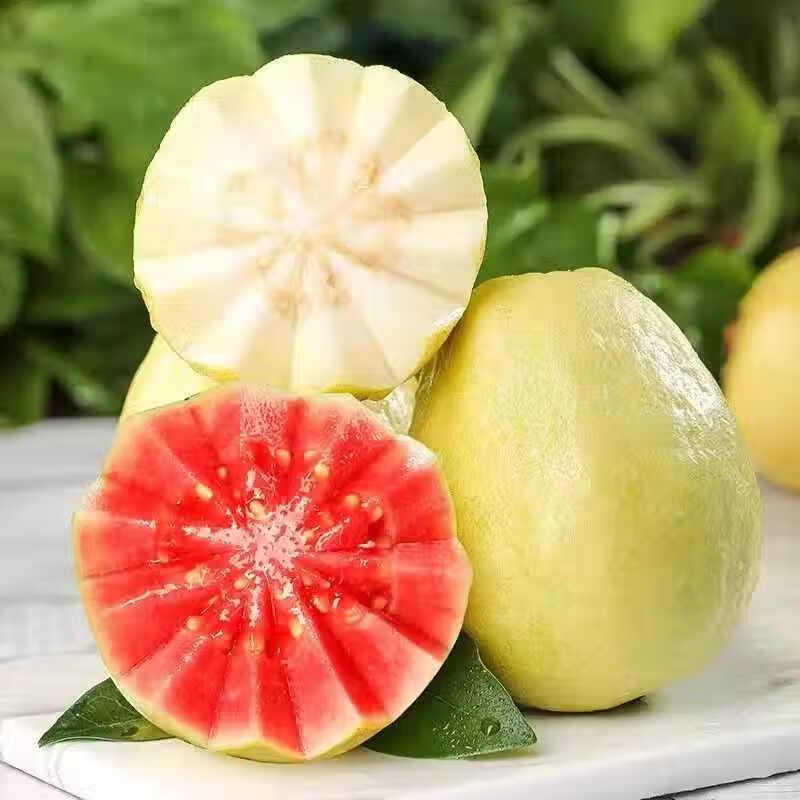 颜小荭芭乐双拼软糯奶油芭乐脆口红白心双拼芭乐组合新鲜水果当季番石榴 2.8-3斤芭乐双拼组合
