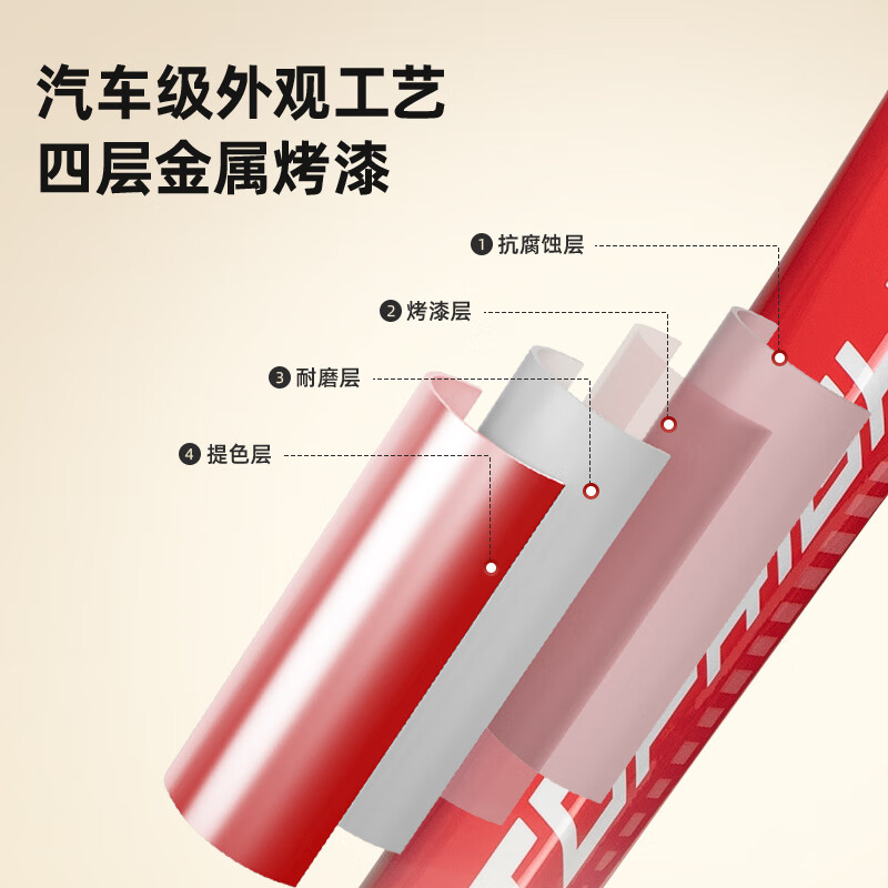 途锐达儿童第一辆超轻铝合金12寸平衡车滑步车学步车2-3-4岁宝宝玩具车 红色 12寸