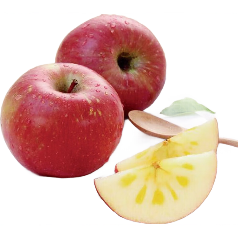 京鲜生 新疆阿克苏苹果 净重4.5斤 果径80-85mm 水果源头直发