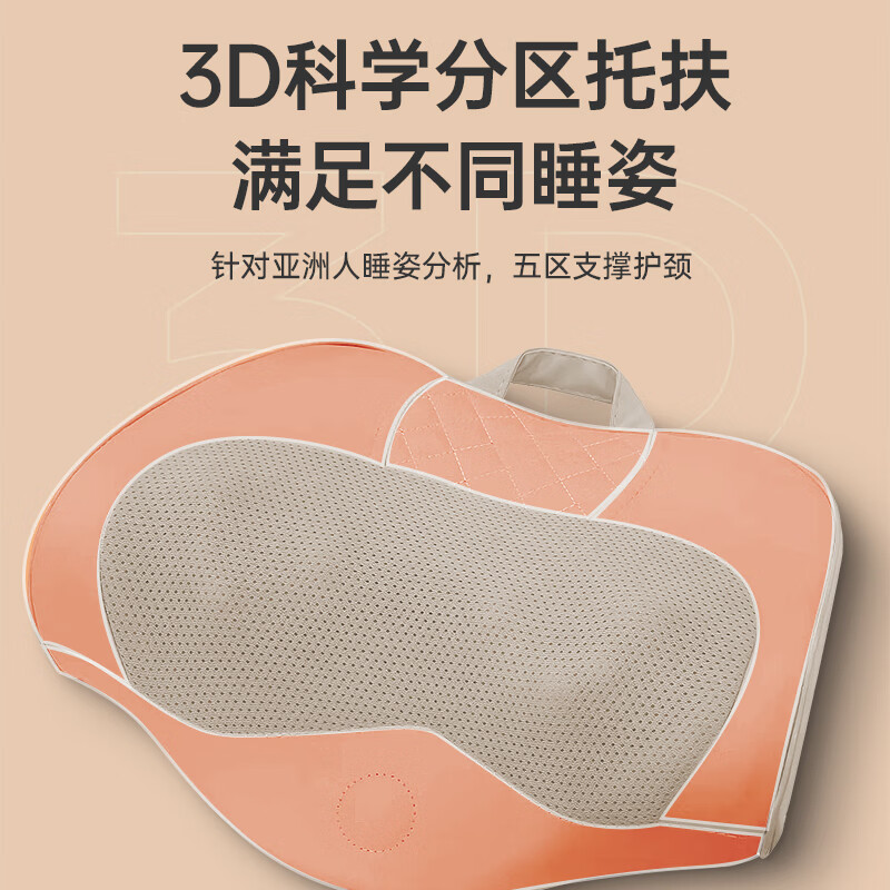 荣事达按摩仪颈椎按摩器肩颈按摩仪按摩枕肩颈按摩器多档热敷家用按摩靠垫送父母生日礼物送男女友按摩仪 旗舰款(五档模式按摩+叠浪设计工学枕+透气布料)