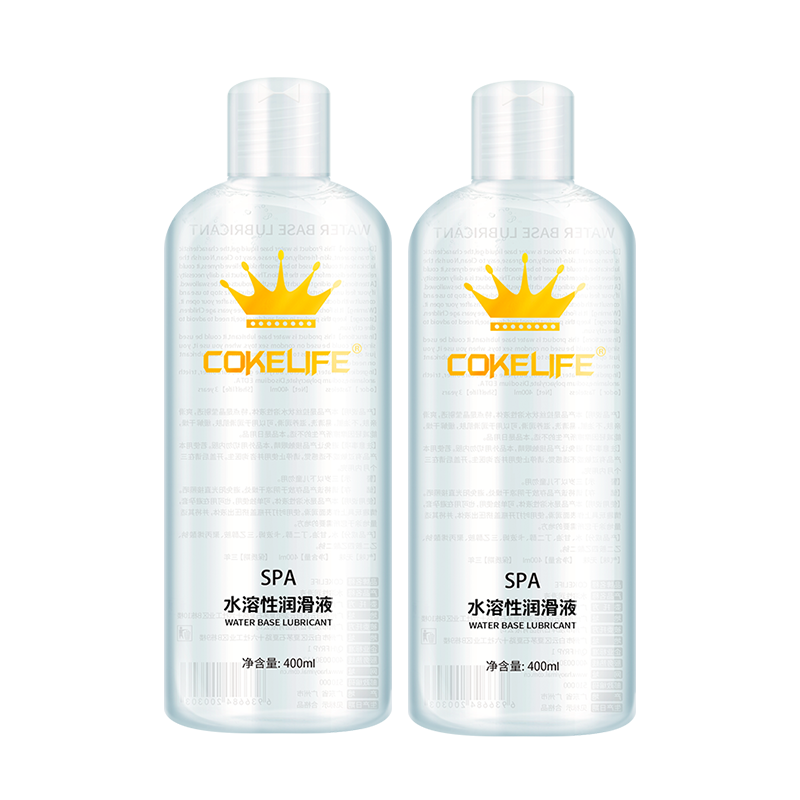 COKELIFE润滑剂私处房事情趣性用品水溶润滑油拉丝润滑液免洗成人夫妻调情 升级款水溶性强拉丝润滑液400ml*2