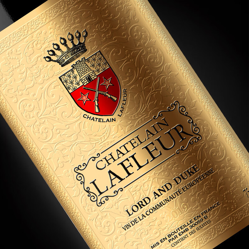 拉斐法国原瓶进口红酒庄主公爵13.5度干红葡萄酒整箱年货节日送礼佳品 750ml*6瓶+开瓶器