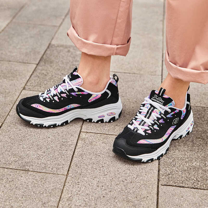 ˹���桾�Ƽ���ŮЬ�ϵ�Ь�����˶�ЬײɫС��Ь����ƫ�󴺼� ��ɫ/���ɫ/BKMT 37