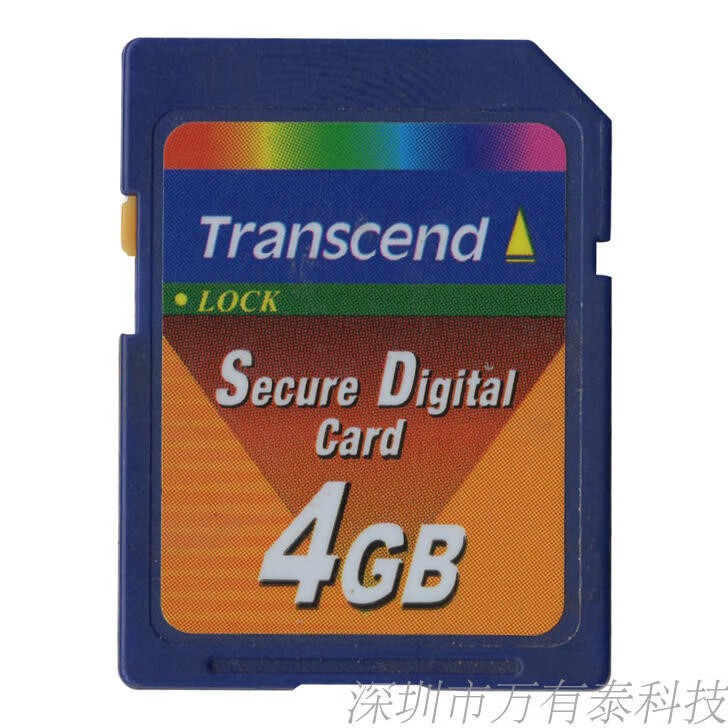 创见（Transcend）原装创见低速 SD 4g 飞碟beosound 支持车载 明锐 雨燕SD存储卡